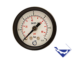 مانومتر خشک DRAGON صفحه 4 سانت افقی