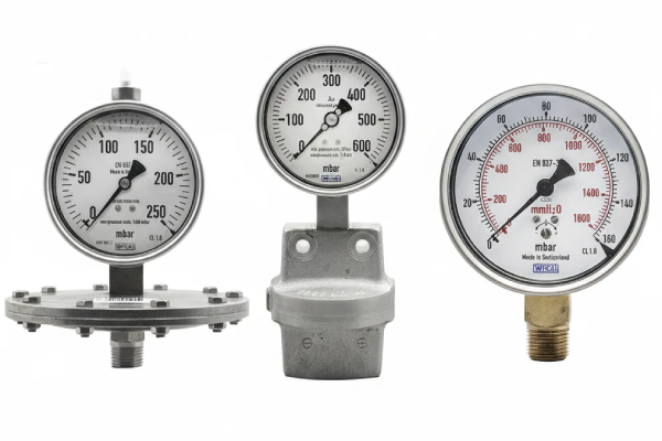 انواع گیج فشار میلی بار