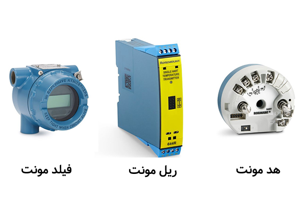تنوع ترانسمیترهای دما ROSEMOUNT
