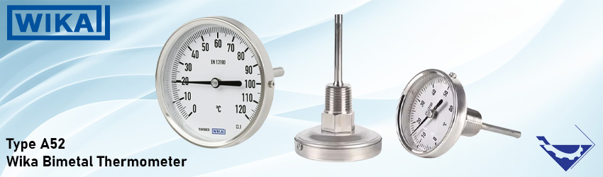 فروش انواع گیج دما ویکا مدل A52