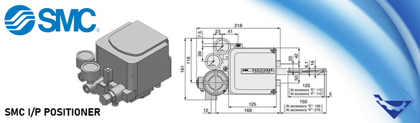 پوزیشنر الکترو پنوماتیک SMC مدل IP8000