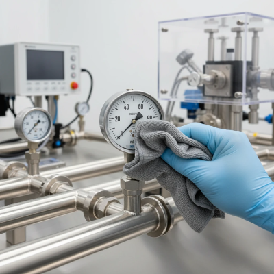 تمیز کاری گیج فشار میلی بار