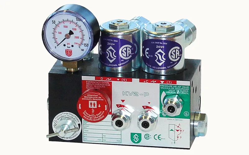 شیر هیدرولیک آسانسوری بلین KV2P