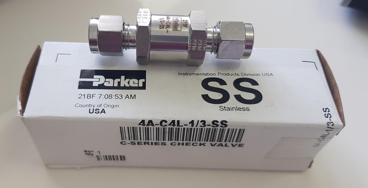 جعبه شیر یک طرفه Parker