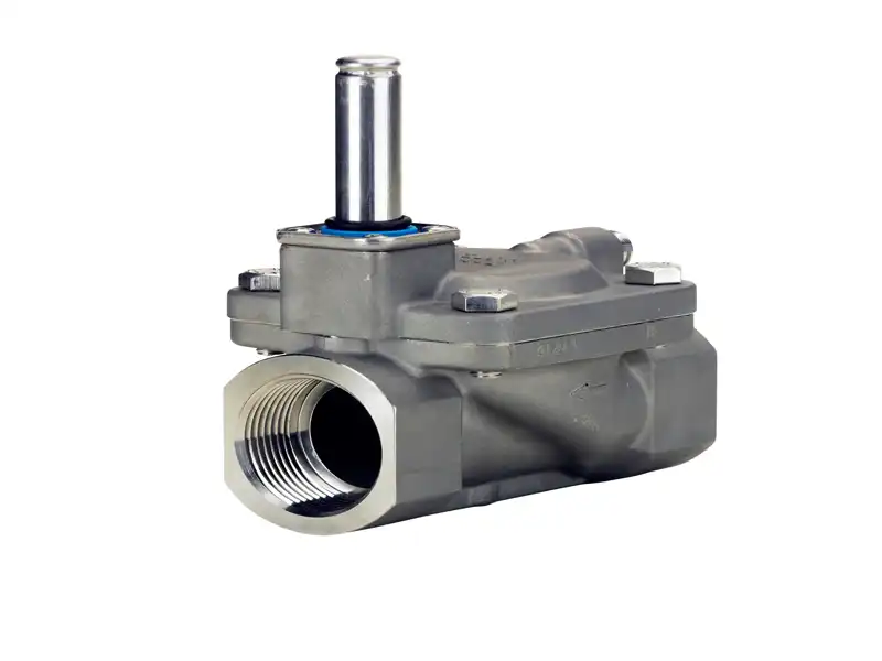 شیر برقی دانفوس EV220BSS با بدنه استیل ضدزنگ