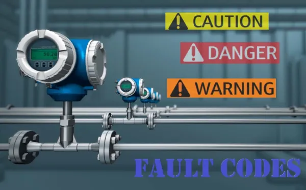 آلارمها و کدهای هشدار خطای فلومتر