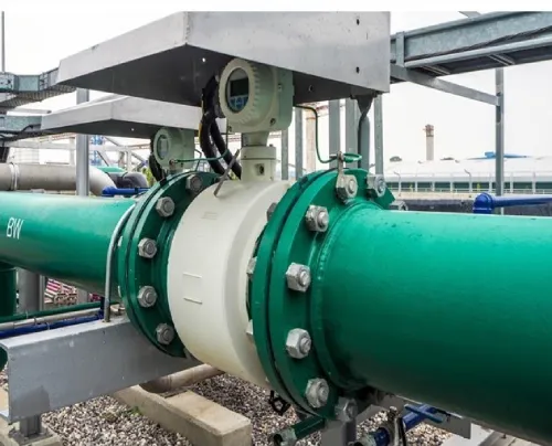 نصب فلومتر الکترومغناطیسی در پروژه