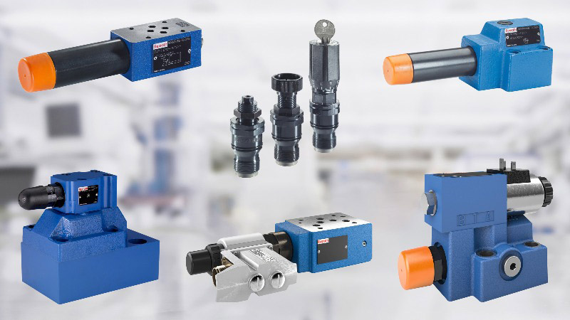 خانواده انواع شیر فشار شکن رکسروت Rexroth