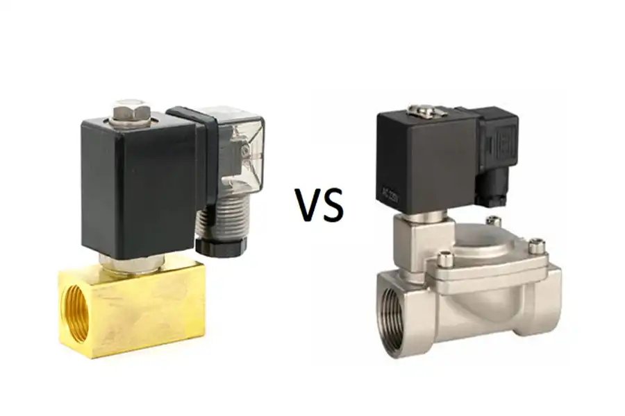مقایسه شیر برقی Direct-operated و Servo-operated دانفوس