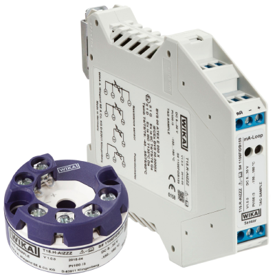 ترانسمیتر دما ویکا (WIKA Temperature Transmitter)