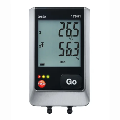 ویژگی های دیتالاگر دما و رطوبت 4 کاناله تستو 176H1
