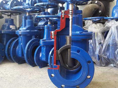 شیر فلکه ای چدنی