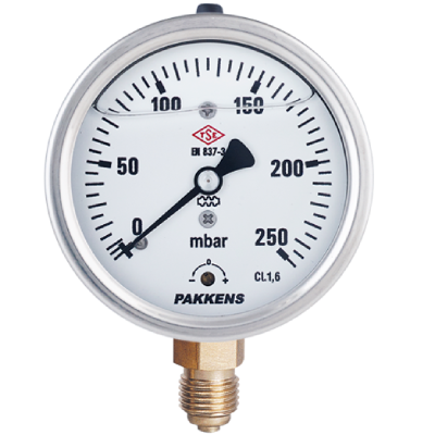 گیج فشار میلی بار پکنز