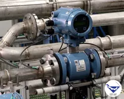 نحوه اتصال فلومتر به plc